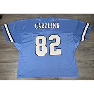 Vintage‎ Russell Athletic Jersey Mens XXL 2XL Blue Carolina 82 Made In USA